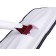 Pioneer MS014 mop for washing the floor, with a spray, 400 ml, 120 cm, white-Brusnicular color