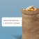 Jute bag, 53 × 104 cm, density 315 g/m², weaving 46 × 40 threads, without ties, GOST