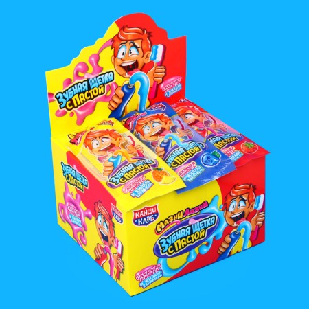 Assorted sugar "toothbrush with paste", 15 g-3