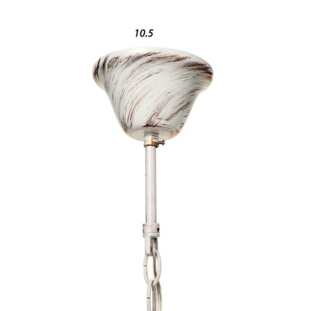 Frederick chandelier 5x40W E14 white+gold 58x58x65 cm Bayerlux-8