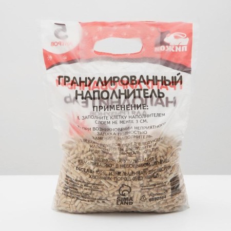 Granular filler "Pigger" for rodents, 5 liters-2