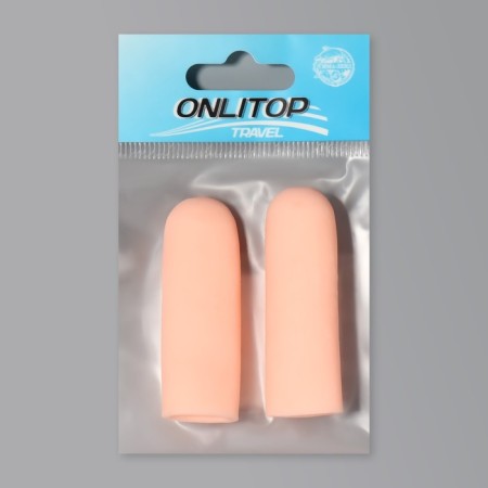 Fingers, silicone, 2 pcs, 2 pcs, beige-5