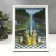 Photo frame 15x20 45-b (f) white (plastic screen)