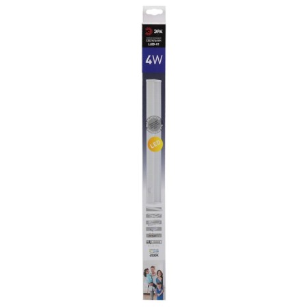 Linear LED lamp ERA LLLED-01, 314x22x37 mm, IP20, 4W, 380LM, 6500K, white-1