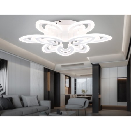 LED LED ceiling Ambrella Acrylica Original FA4547 with a remote control, 113W, LED, white color, white matte-1