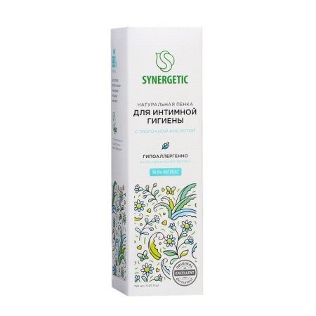 Foam for intimate hygiene Synergetic natural, 150 ml-2