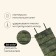 Tourist Maclay rug, folding, 180x60x2 cm, camouflage color