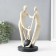 Polystone souvenir "Strength in unity" White 12x17.5x26.5 cm