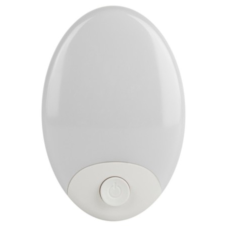 Non-light nightlight NN-623-SW-W into a socket with a switch, white color-2