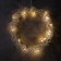 LED figure "Wreath" 25x25x6 cm, 15 LED, AAX2 batteries (not in the kit), glow warm white