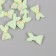 Decor for creativity Plastic "Green Tail of the Mermaid" set of 12 pcs 2.3x1.4 cm