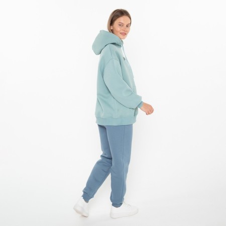 Women's trousers are laid down, sea wave, size 44-5