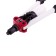 Matrix 40549, 3.2-4.8 mm braid, rotary, three-segment zangovy clamp, 330 mm