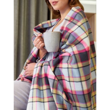 Ailis blanket, size 150x200 cm, purple color-5