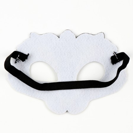 New Year! Carnival mask "Mysterious snake" with black spitters-4