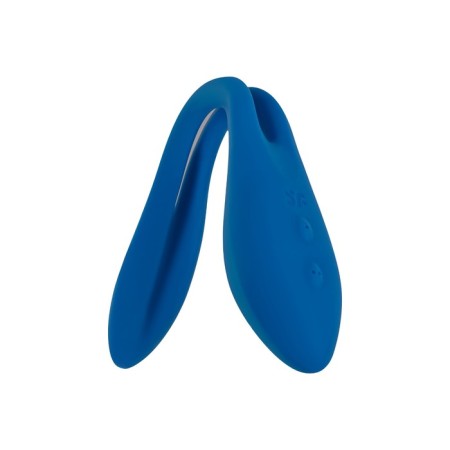 Multifunctional vibrator for Satiffyer Elastic Game steam, blue color-15