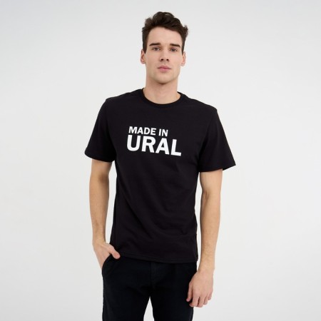 T -shirt KAFTAN "Ural" p. S (46), black