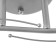 Chandelier 1084/2SL 40W E27 silver 42x15x23 cm Bayerlux