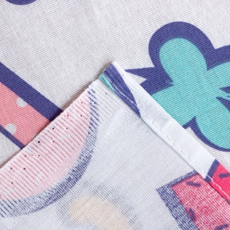 The sheet "Party", 150x220 cm, 100% cotton, Poplin, 125 g/m²-2