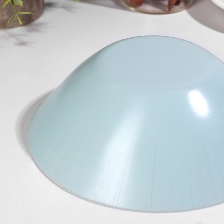 Glass salad -glass "Focus", 500 ml, d = 16 cm, blue color-2