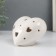 Souvenir Ceramics Light "Heart" White 12.3x9x8.6 cm