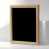 Steacle for earrings "Frame" 26 × 33 × 2.5 cm, black color