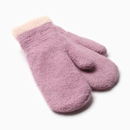 Women's mittens at the lawsuit Minaku Sunny 22 cm lilac-1