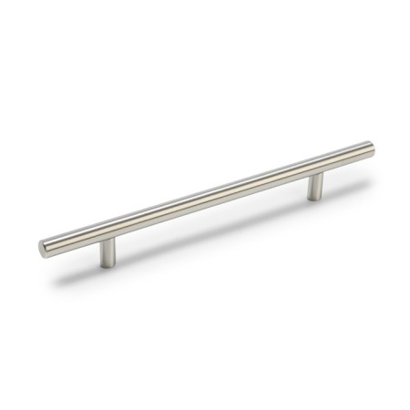 HANKE RALILING TUNDRA, LEARTH, D = 12 mm, m/o 160/250 mm, external leg, color Mat Nickel