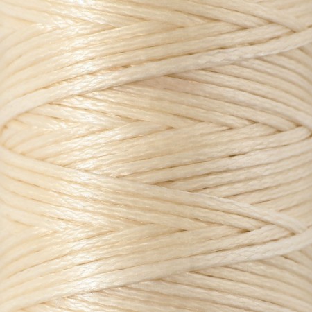 The threads are waxed, flat, 210d/16, 1 mm, 50 ± 2 m, milk color-1