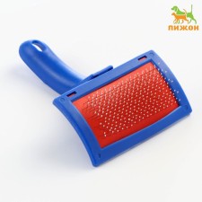 Puchoderma with drops, ergonomic pen, 10 x 15 cm, blue