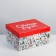 Folding box "Happy New Year", 31.2 x 25.6 x 16.1 cm, New Year