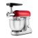Mixer KitFort KT-1367, Planetarny, 1200 W, 6 l, 6 speeds, red-silver
