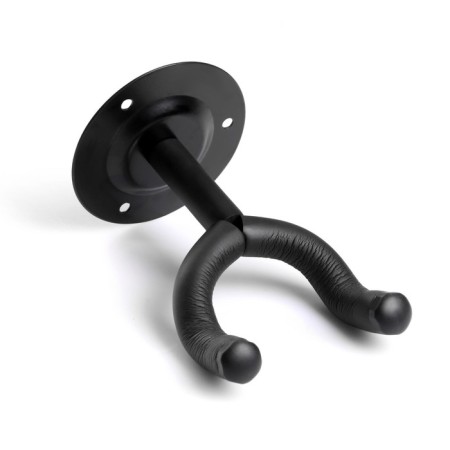 Music Life guitar holder Wall, black-1