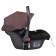 Auto-lover for a stroller Farfello Aimile KS-2150/A, group 0+ (0-13 kg), chocolate color