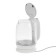 Electric kettle Harper HWK-GM02, 2200 watts, 1.7 l, glass, white
