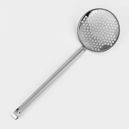 Schumovka "Povarskaya", d = 17 cm, handle length = 38 cm, silver color