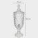 Dispenser for drinks Glass Magistro "Shine", 2.7 l, 17 × 50 cm