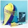 Set for swimming adult Onlitop Swim: hat, berushi, nose clamp, bag