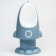 Pissue pot, "rocket", blue color