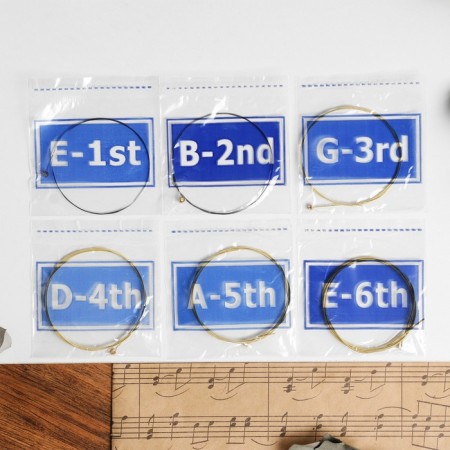 Strings for the acoustic guitar Orphee AW634, 012-053-4