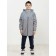 Windbreaker for boys, height 122 cm, gray color