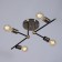 Chandelier 2250/4 E27 40W Black-Bronze 60x40x24 cm Bayerlux