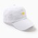 Women's cap Minaku "Chamomile", white color, rr 54-56