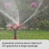 4-fly spray, 28 cm, fitting for hoses 1/2, 3/4 ", peak, ABS plastic, Greengo