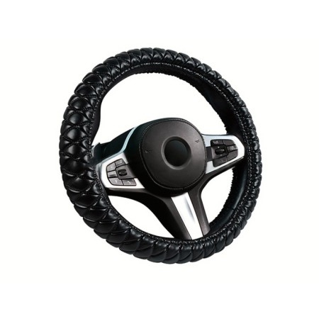 Carfashion Versal steering wheel, size m, black/black