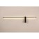 Decorative backlight by Arte Lamp Phoenix A2025AP-1BK, LED, 16 W, 5x15x84 cm, 800 lm, black