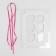 Capcake box, confectionery packaging with PVC lid, 6 cells "Tulips", March 8, 23 x 16 x 10 cm