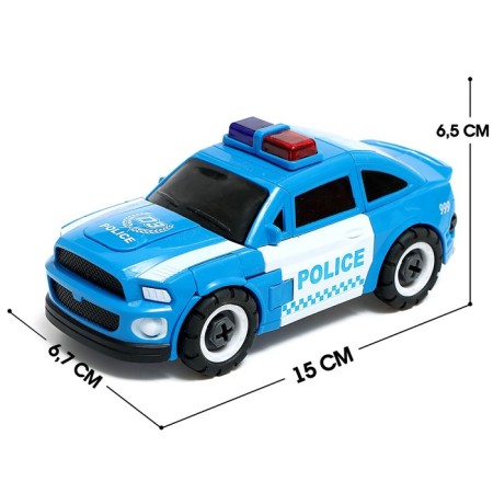 The designer of the screw "Police", 2 in 1 robot machine-4