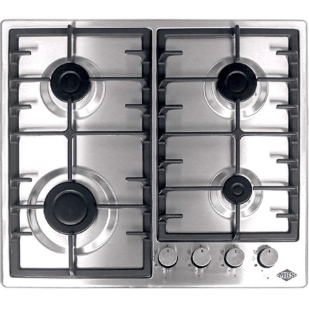 Hon surface MBS PG-604, gas, 4 burners, mechanical repr.-e, silver