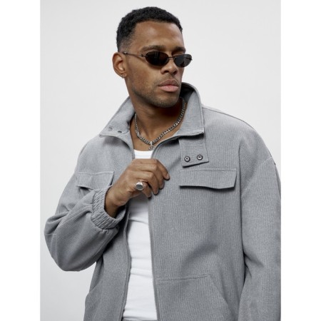 Sports suit men's, size 50, gray color-6